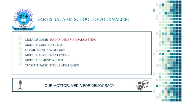 dar es salaam school of journalism