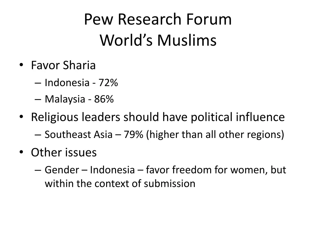 pew research forum world s muslims