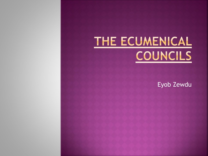 the ecumenical councils
