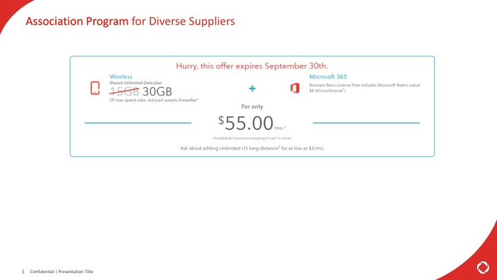 association program for diverse suppliers