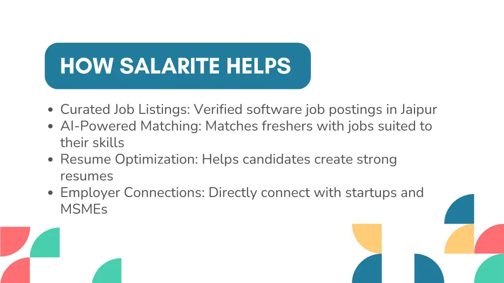 how salarite helps