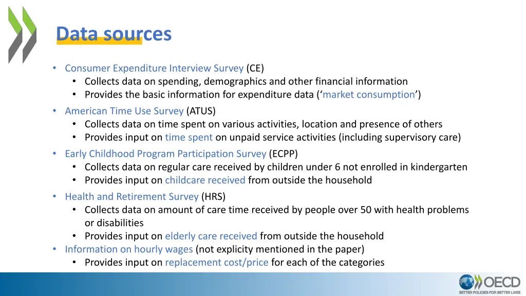 data sources