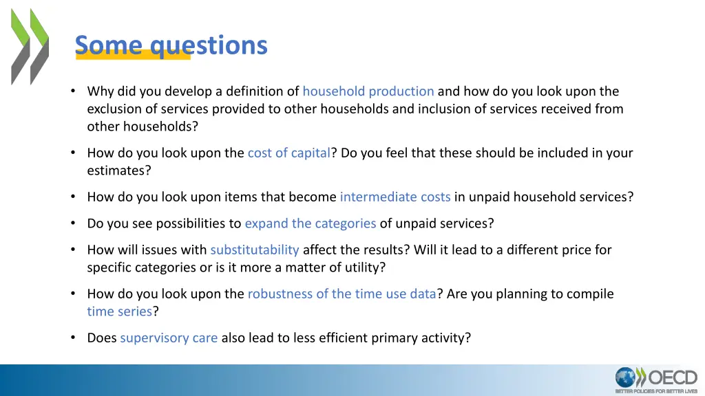 some questions