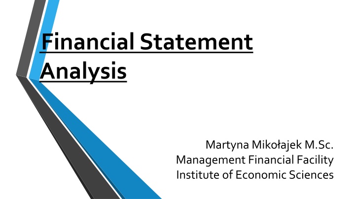 financial statement analysis