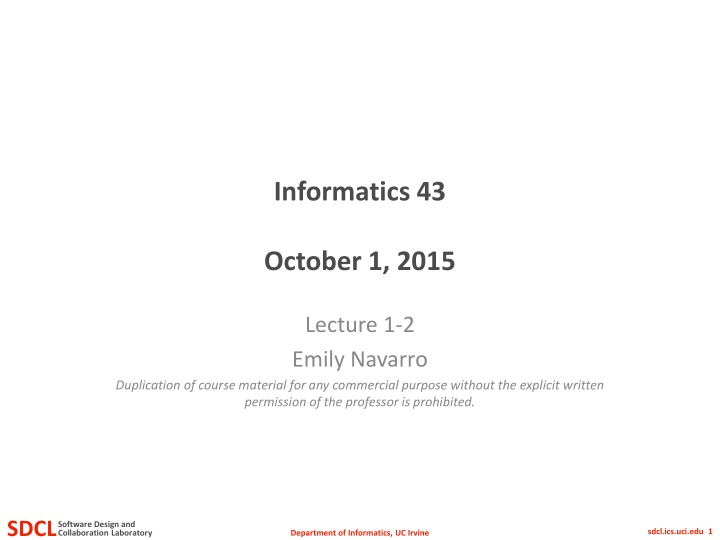 informatics 43