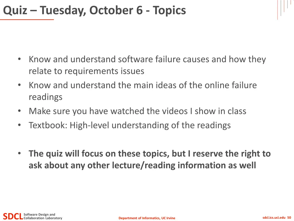 quiz tuesday october 6 topics 1