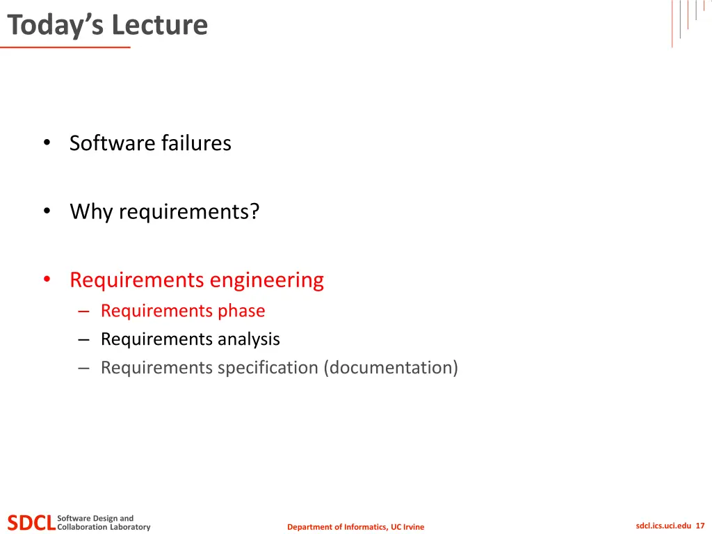 today s lecture 3
