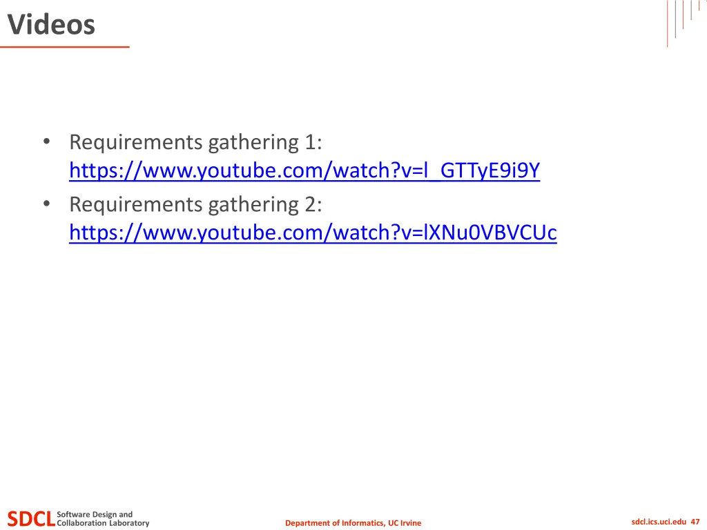 videos
