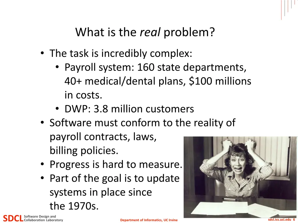 what is the real problem