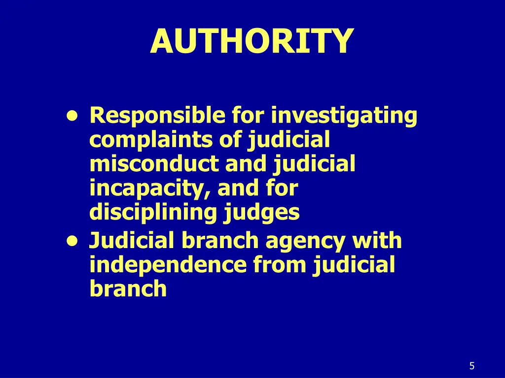 authority 3