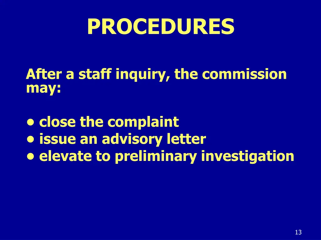 procedures 4