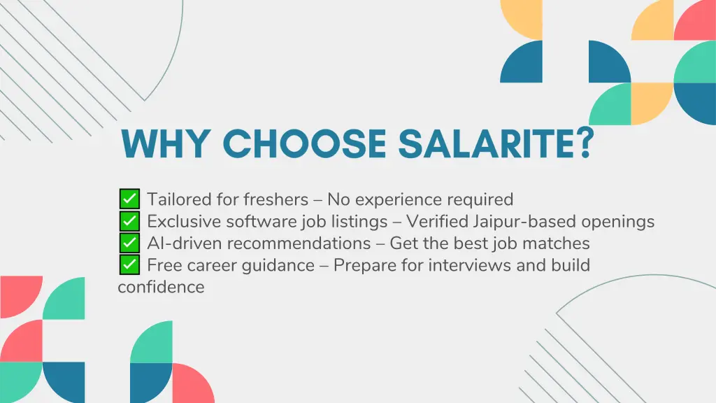 tailored for freshers no experience required