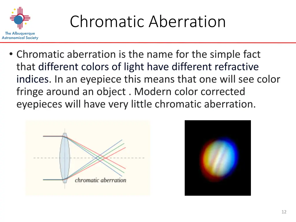 chromatic aberration
