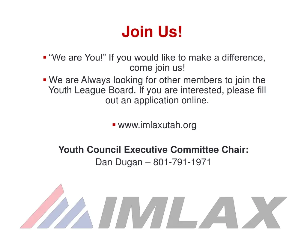 join us
