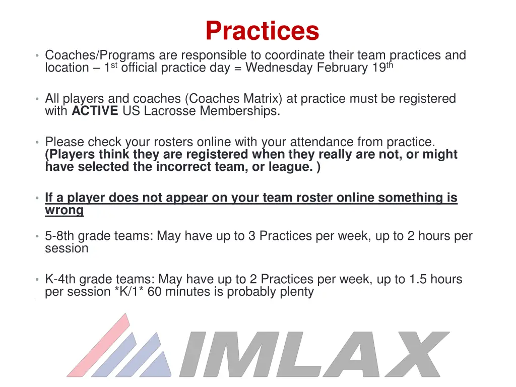 practices