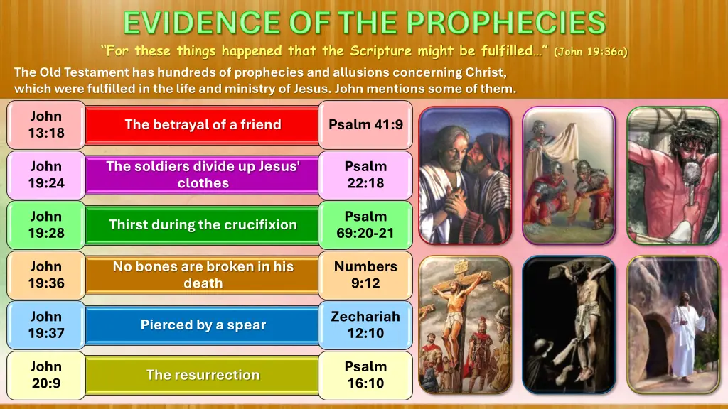 for these things happened that the scripture