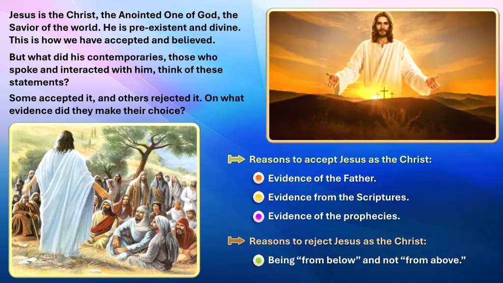 jesus is the christ the anointed