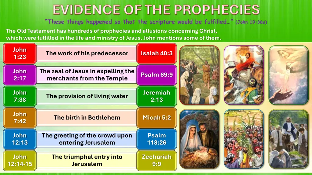 t hese things happened so that the scripture