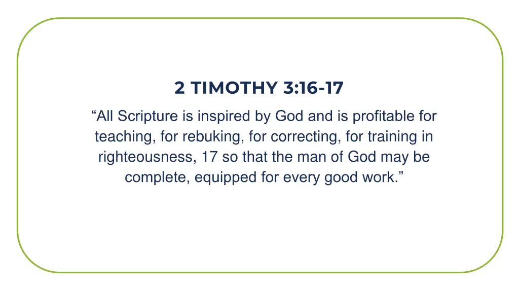 2 timothy 3 16 17