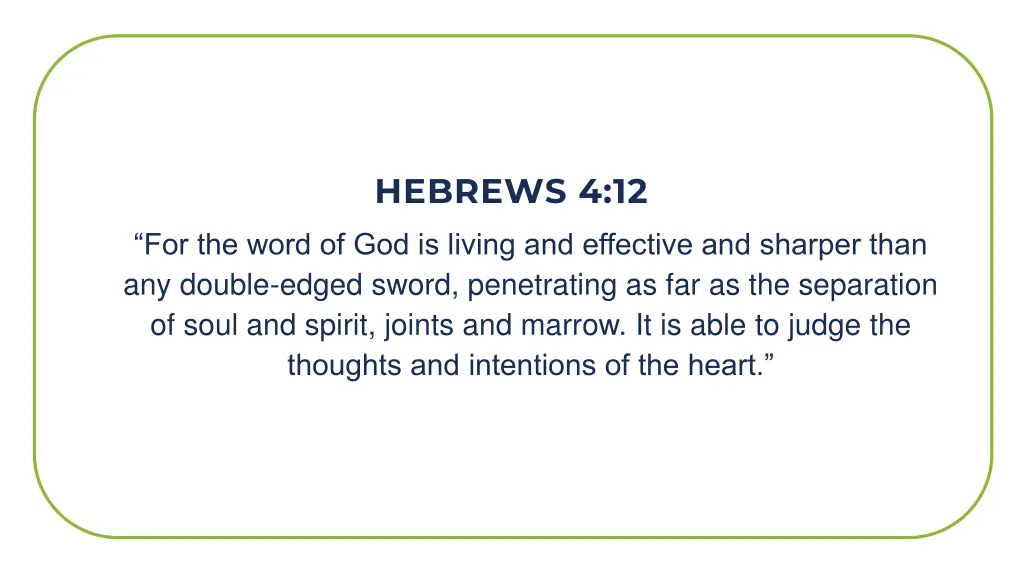 hebrews 4 12