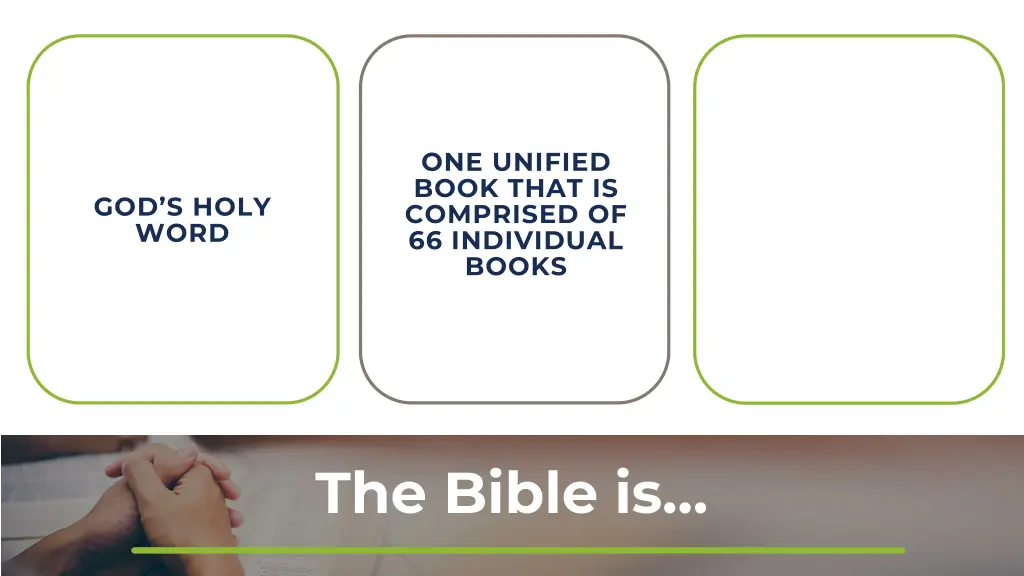 one unified book that is comprised