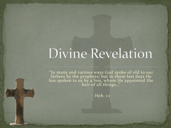 divine revelation