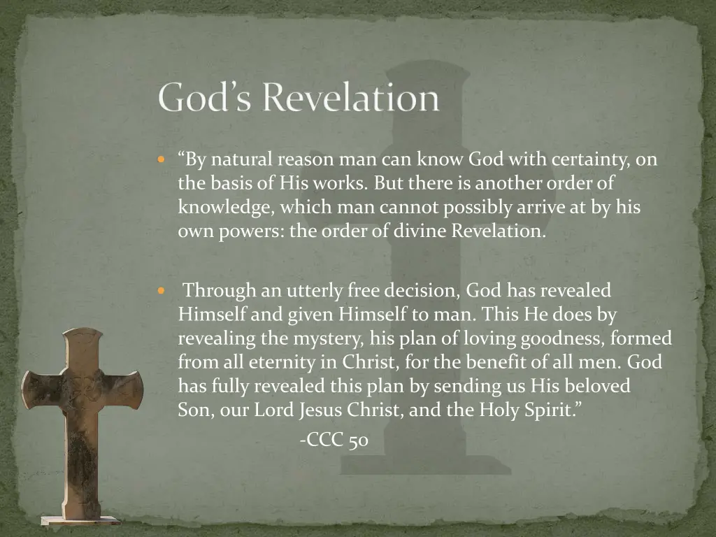 god s revelation