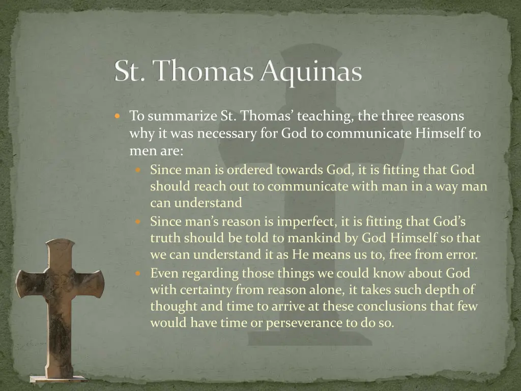 st thomas aquinas