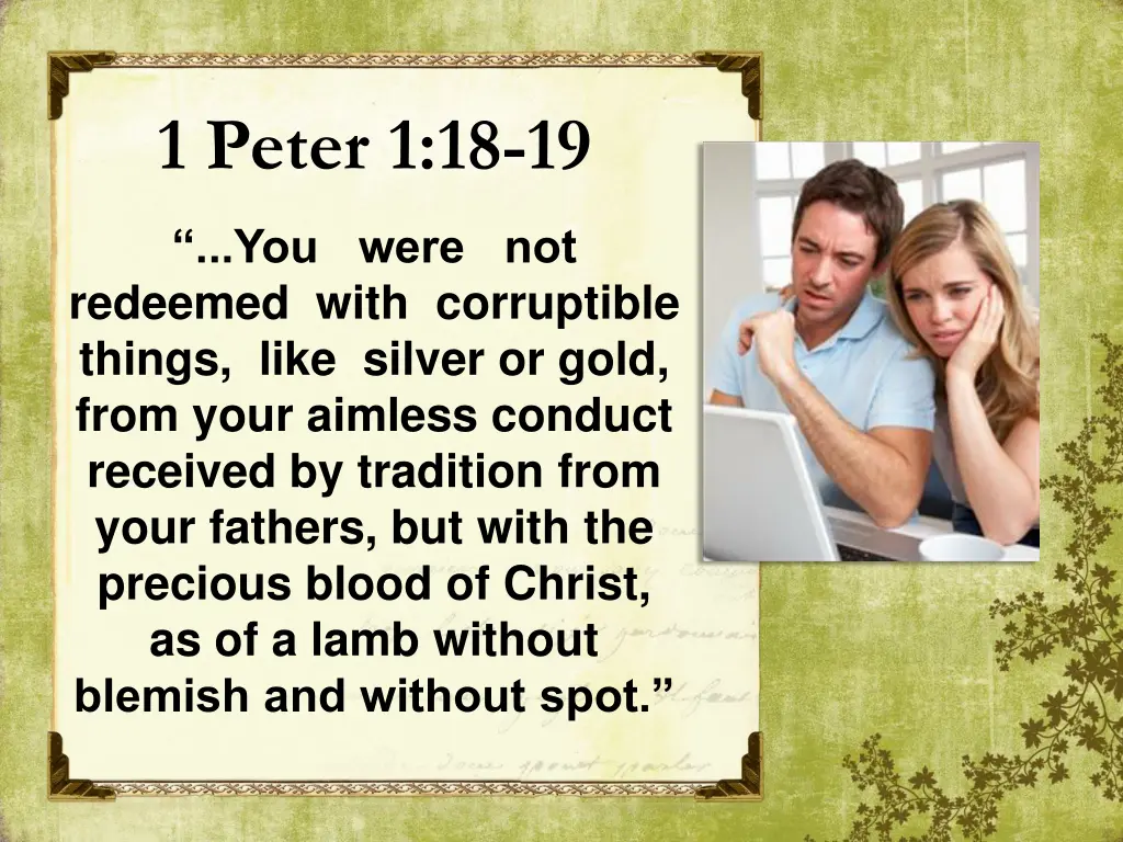 1 peter 1 18 19
