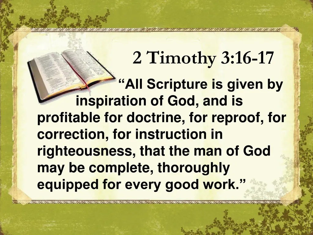 2 timothy 3 16 17