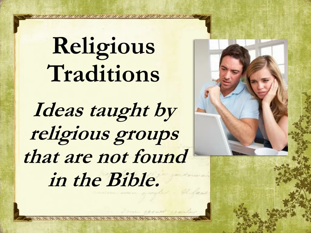 religious traditions ideas taught by religious