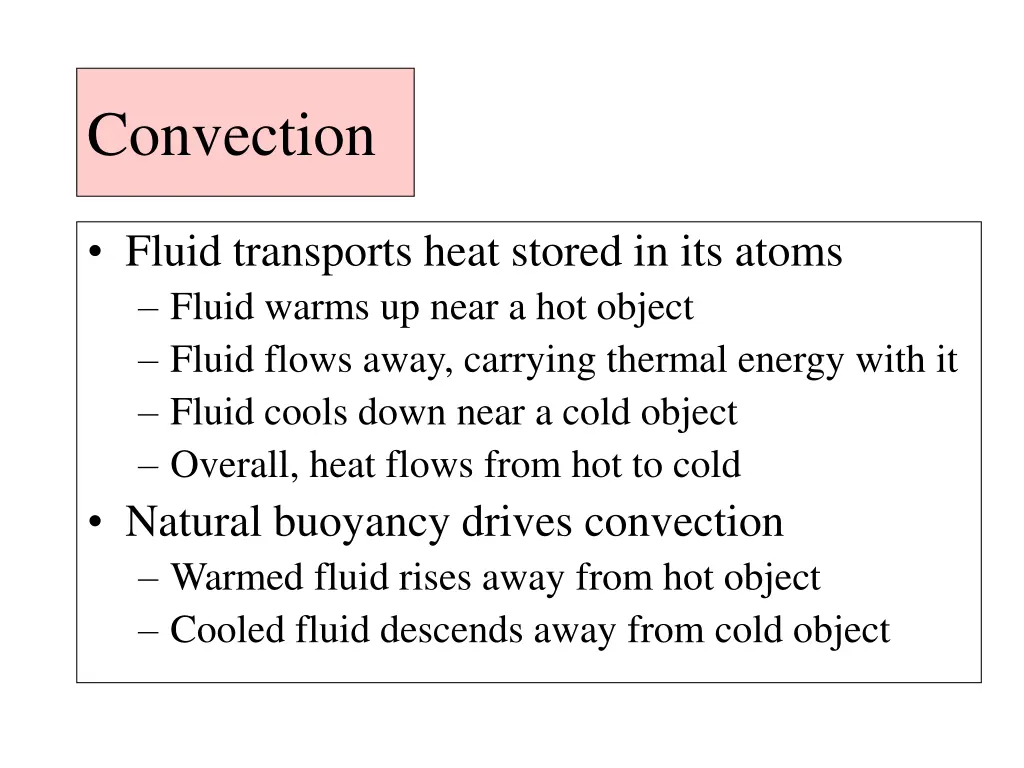 convection