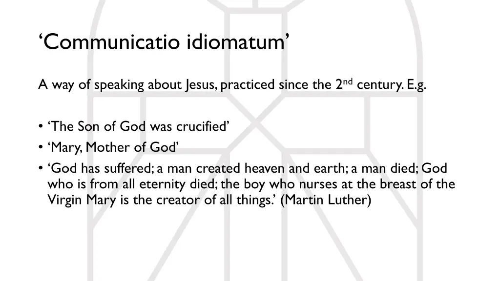 communicatio idiomatum