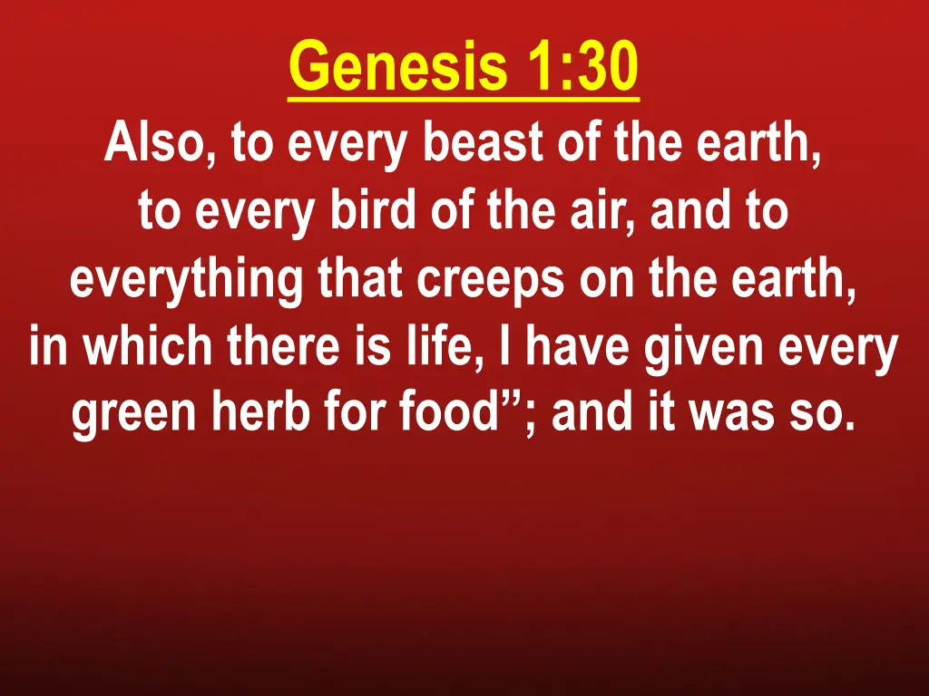 genesis 1 30