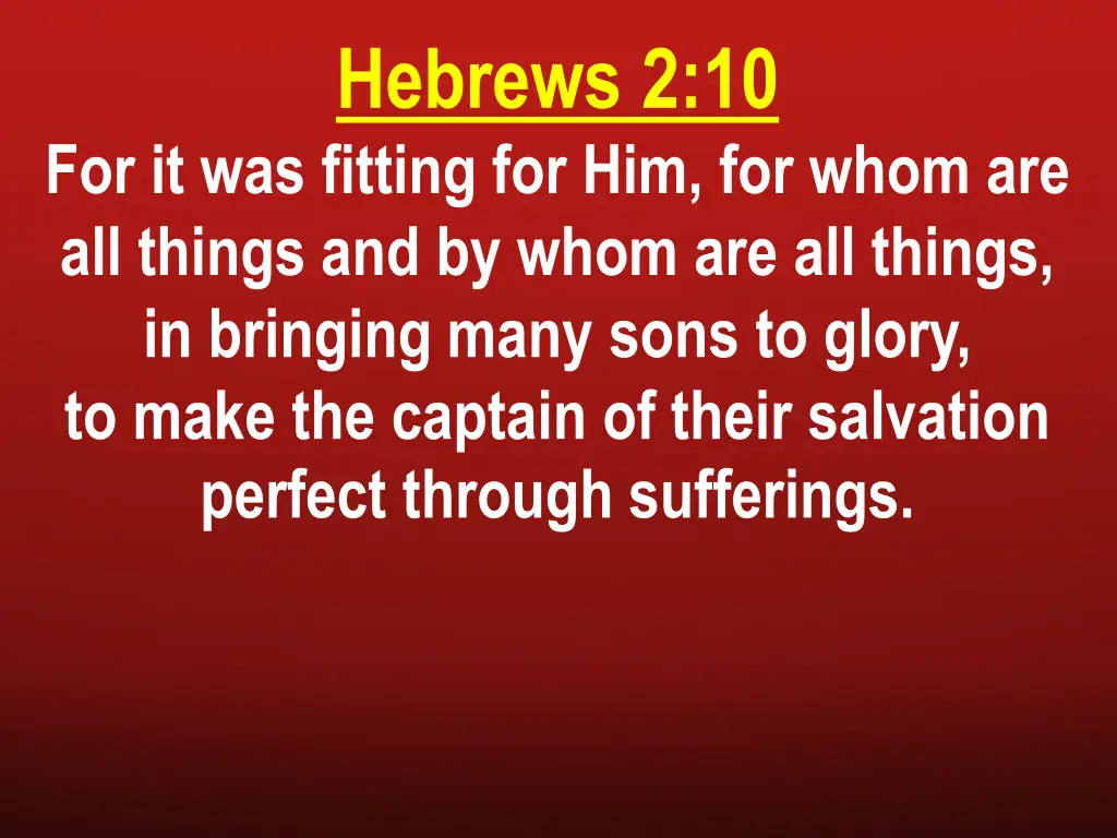 hebrews 2 10
