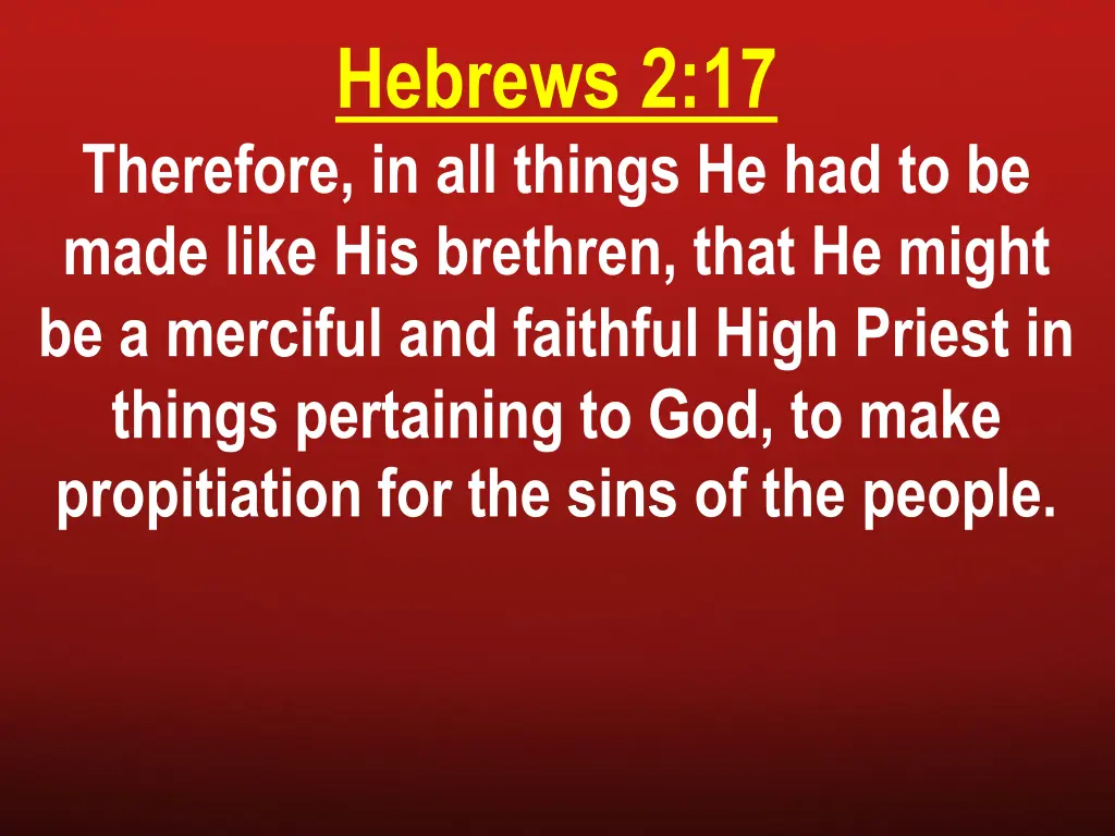 hebrews 2 17