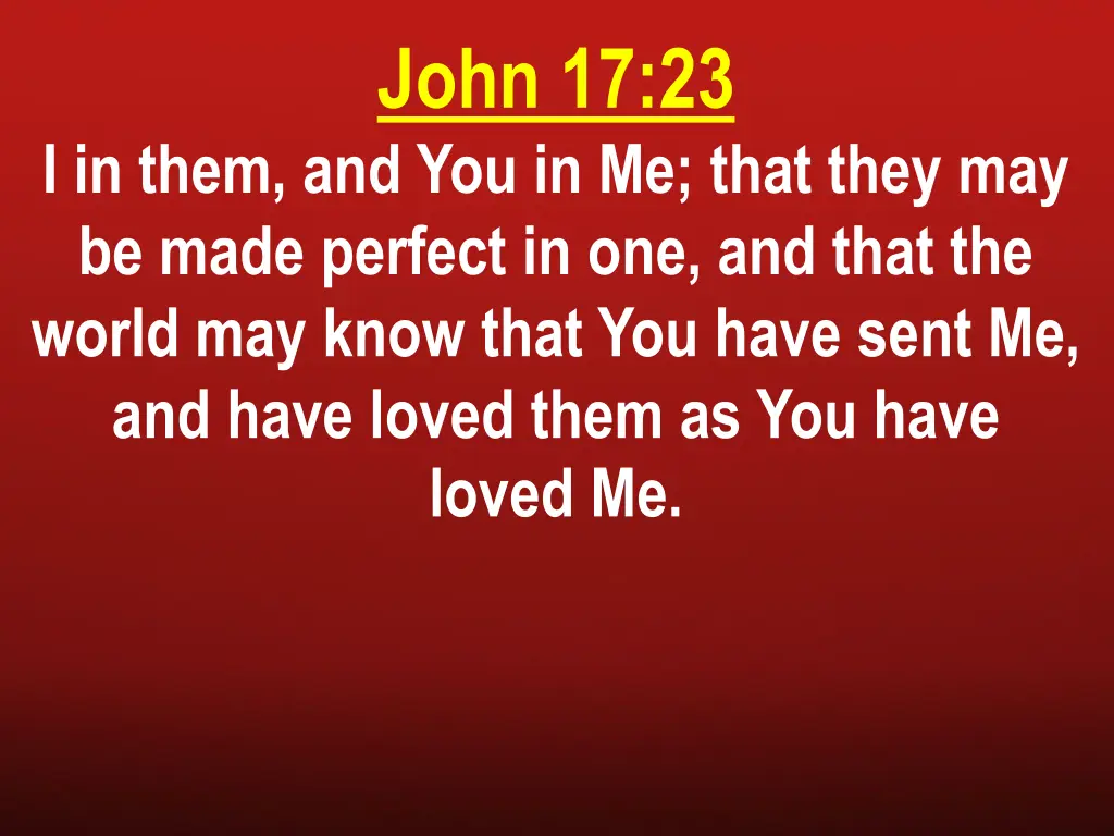 john 17 23