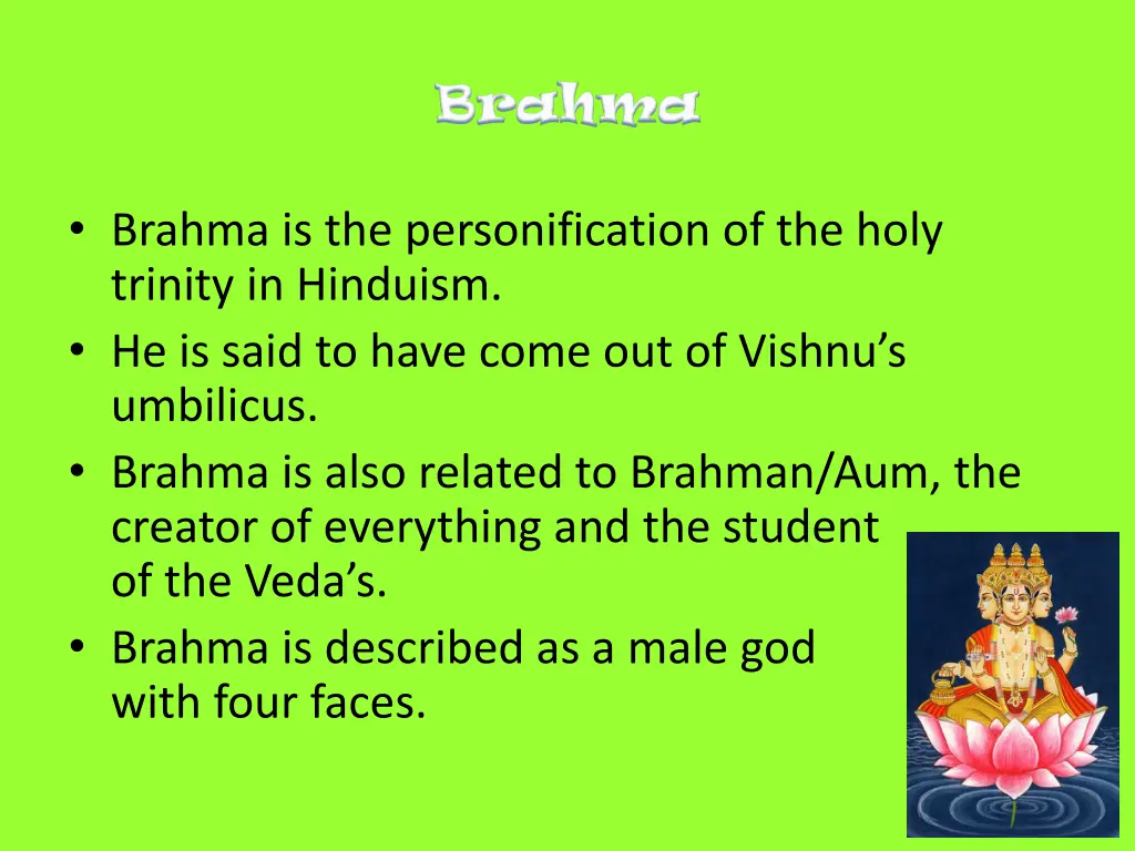 brahma brahma
