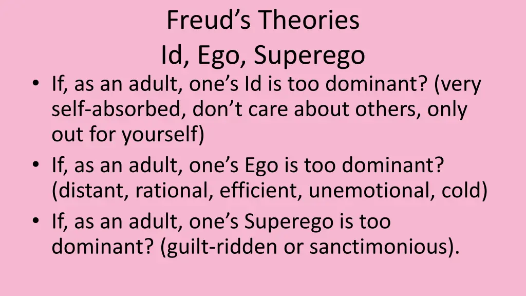 freud s theories id ego superego 11