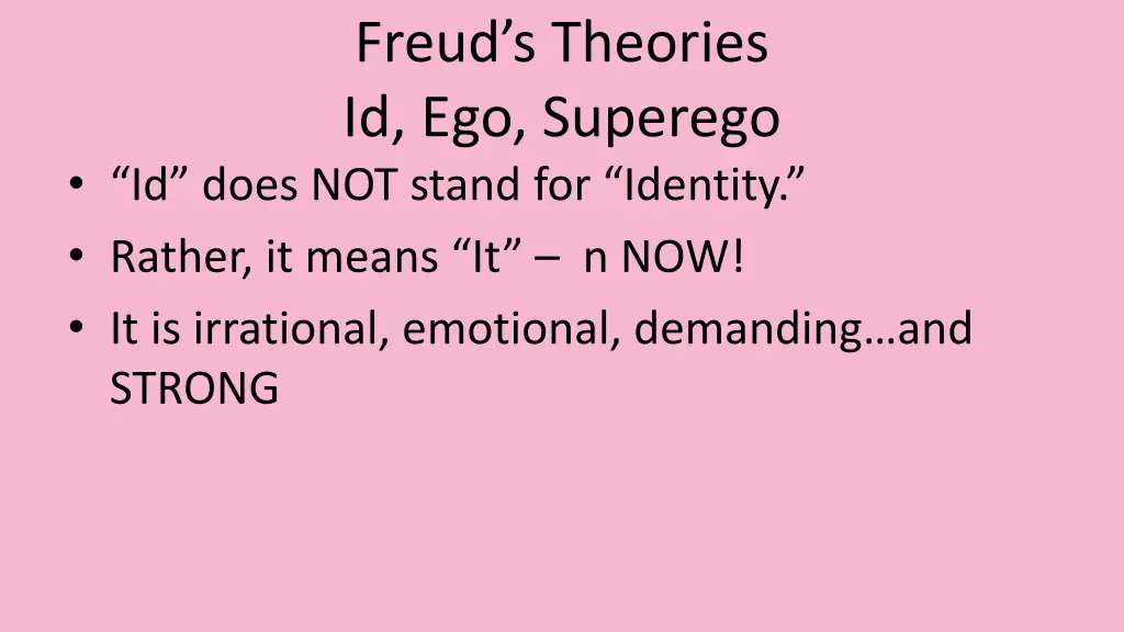 freud s theories id ego superego 2