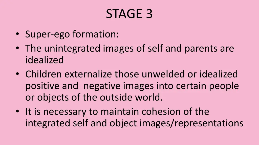 stage 3