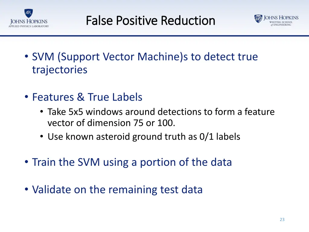 false false positive positive r reduction