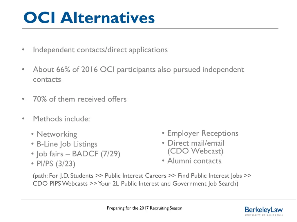 oci alternatives