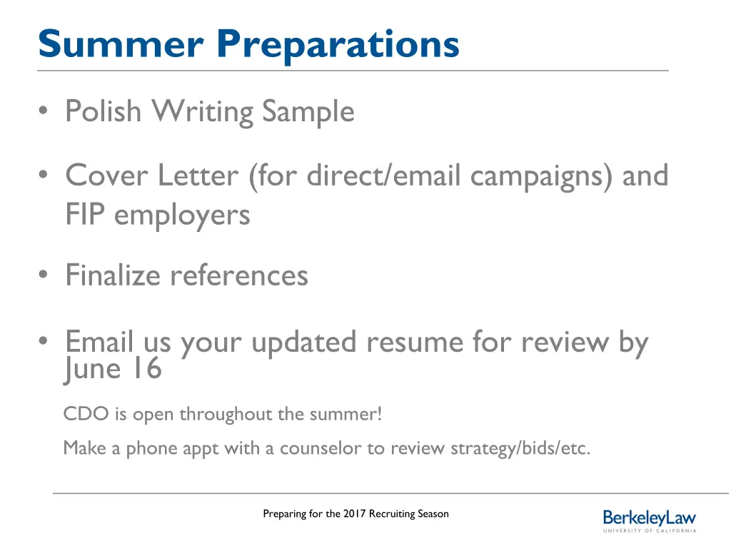 summer preparations polish writing sample