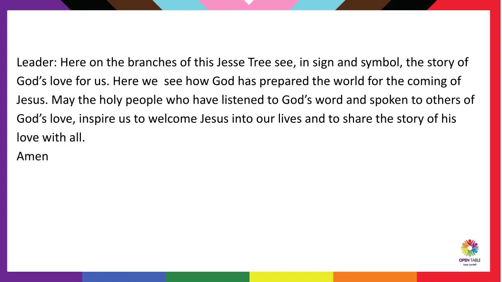 leader here on the branches of this jesse tree