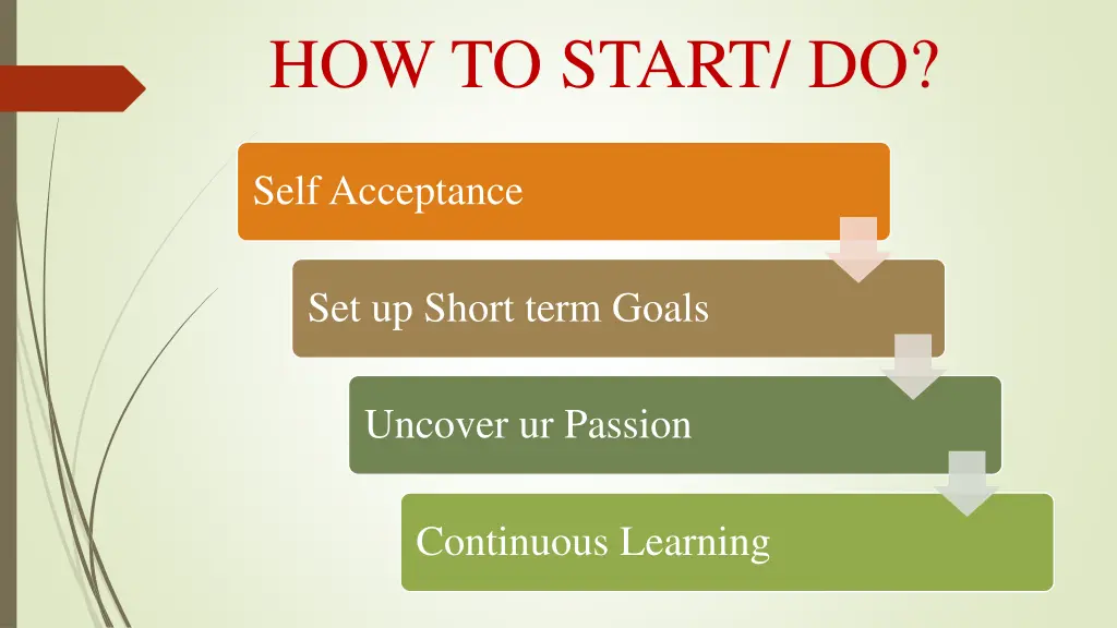 how to start do