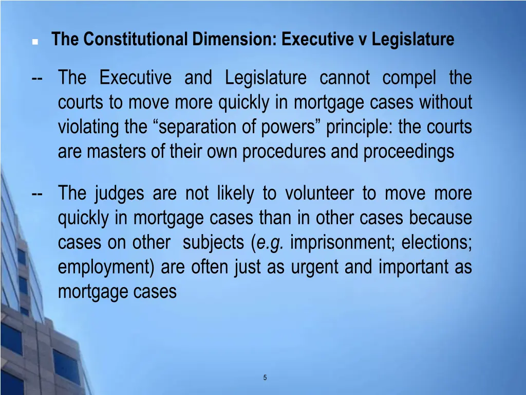 the constitutional dimension executive