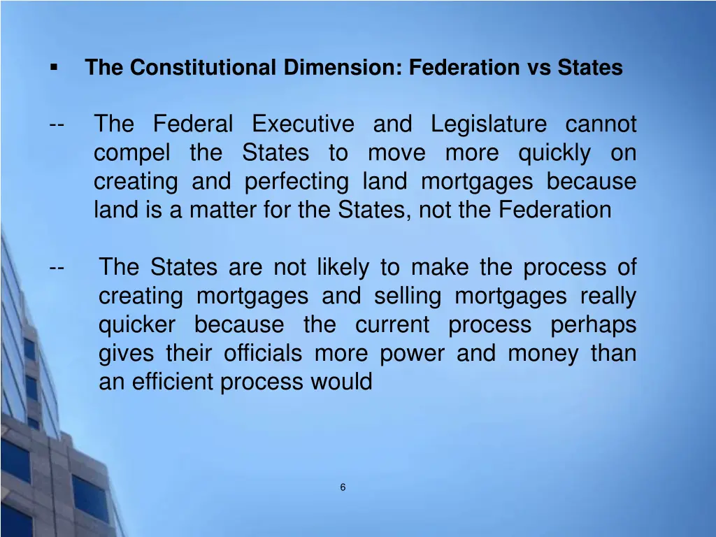 the constitutional dimension federation vs states