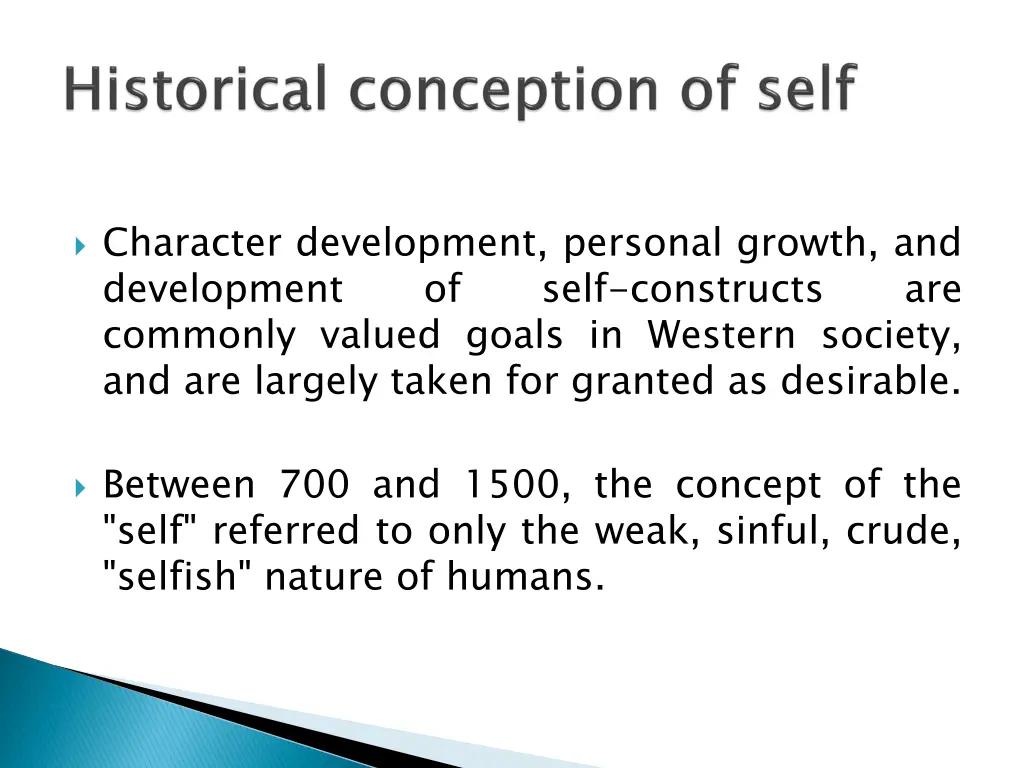 character development personal growth