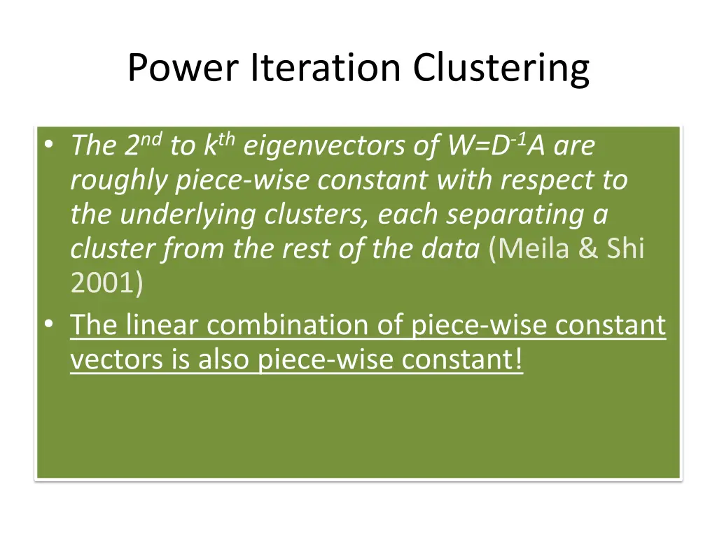 power iteration clustering 11
